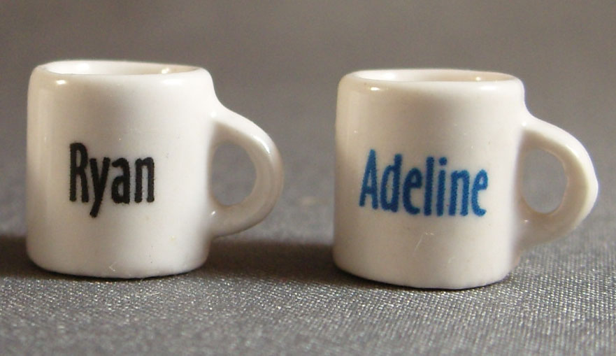 Mini Mug with Name only - Click Image to Close